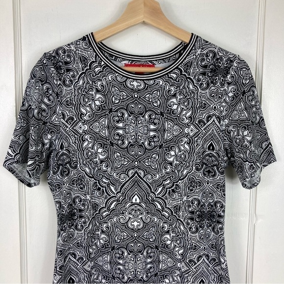 Krimson Klover Printed Cotton Blend Tee Dress - Picture 9 of 9